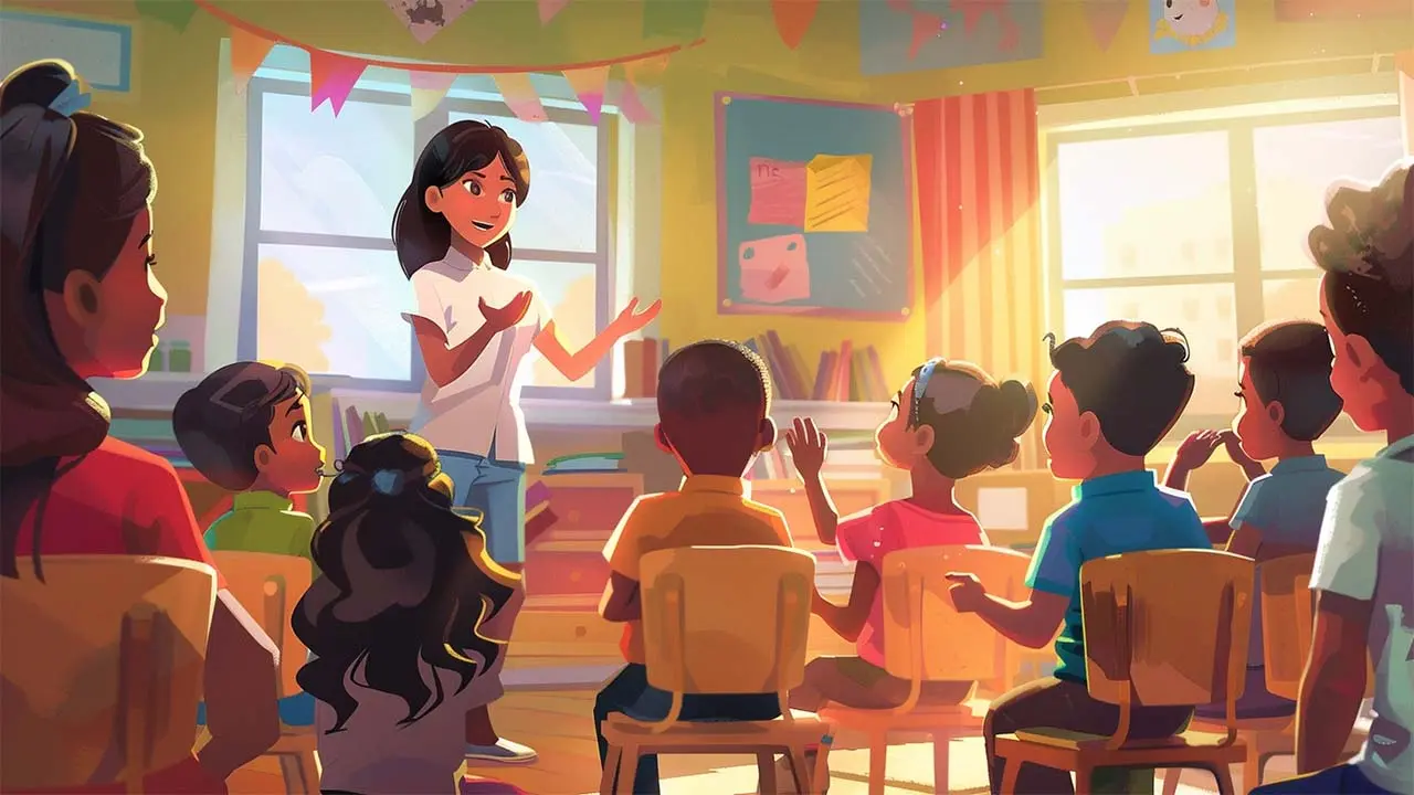 teacher-in-class پایان نامه کارشناسی علوم تربیتی - تصویر 1